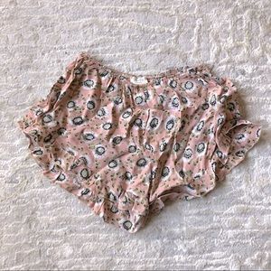 Short Brandy Melville Vodi - Imprimé Aztèque - Taille Unique (One Size) - Neuf Avec Étiquettes